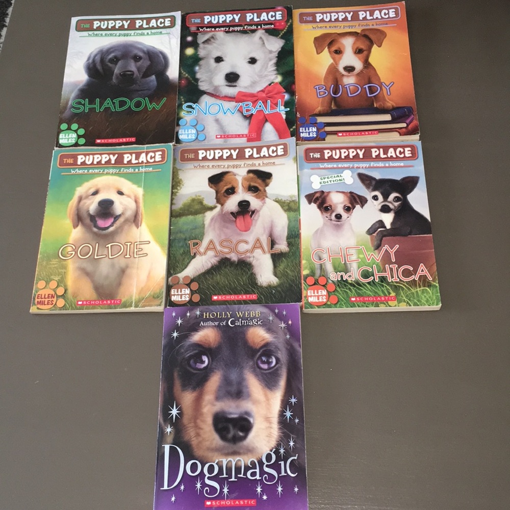 Scholastics the Puppy Place children’s books